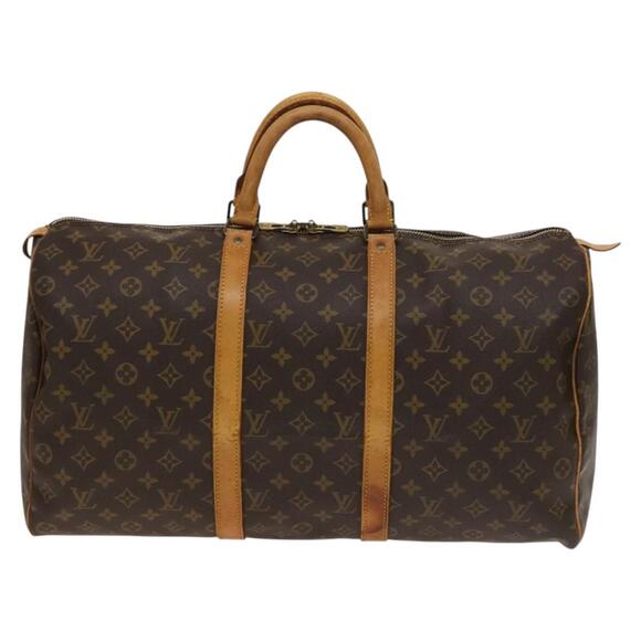 LOUIS VUITTON Monogram Keepall 50 Boston Bag M41426 - Picture 2 of 16